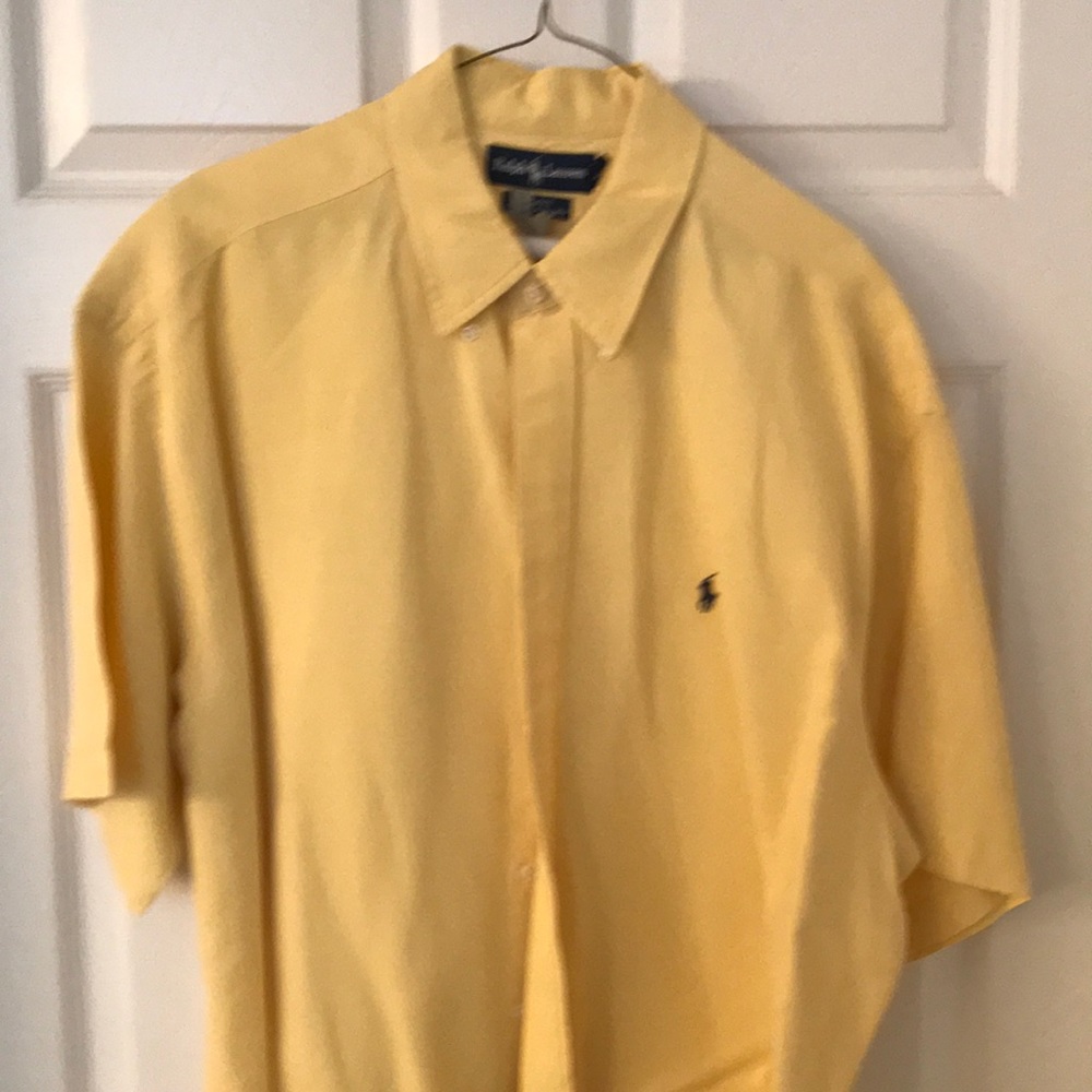 Ralph Lauren button down short sleeve shirt